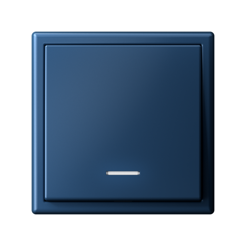 Выключатель 1-кл. ArtGallery 10AX с подсветкой быстрозажим. клем. механизм аквамарин SE GAL001113S