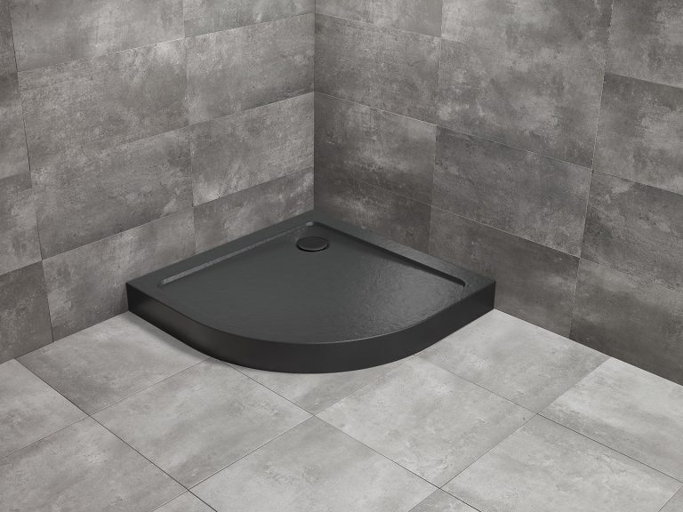 Душевой поддон Doros A Compact 90x90 Stone Black