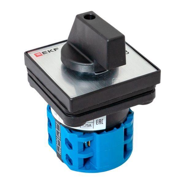 Переключатель кулачковый ПК-1-121 1п 10А "0-1-2-3" IP65 EKF pk-1-121-10-65