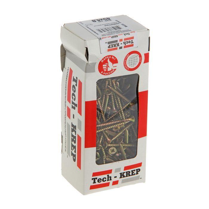 Саморез универсальный 45х4.0мм желт. (уп.200шт) Tech-Krep/Zitar 102246