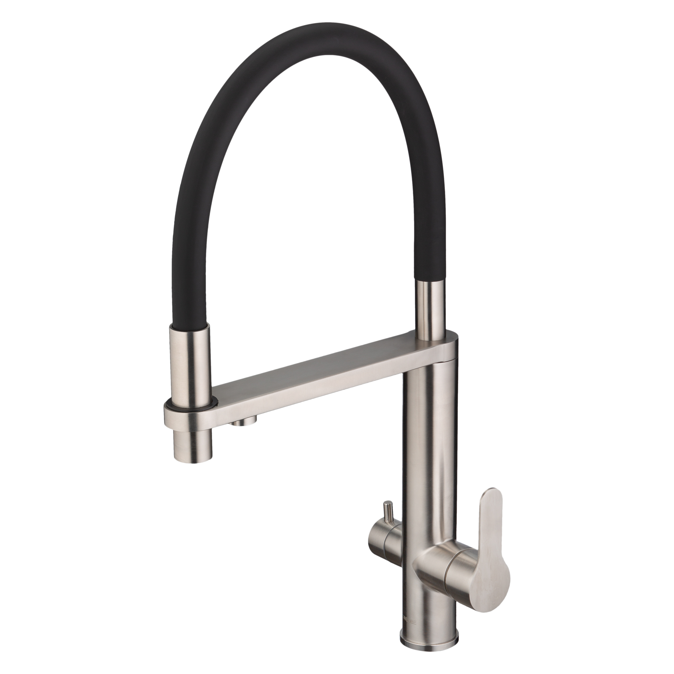 Смеситель для кухни с каналом для подключения фильтра с гибким изливом Swedbe Selene Plus 8440