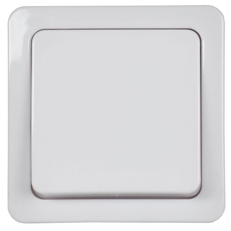 Выключатель 1-кл. ОП Гермес Plus 10А IP54 ВС20-1-0-ГПБ бел. IEK EVMP10-K01-10-54-EC