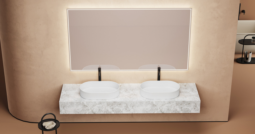 Раковина накладная ABBER Bequem AC2116 белая