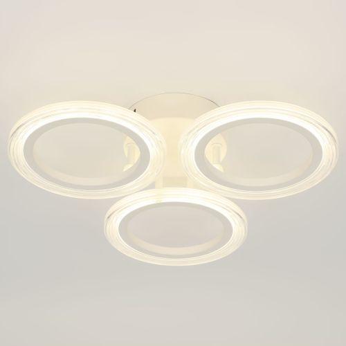 Светильник светодиодный Ring CLL-1-39 WH 39Вт 4000К 450х450х80 бел. Эра Б0069742