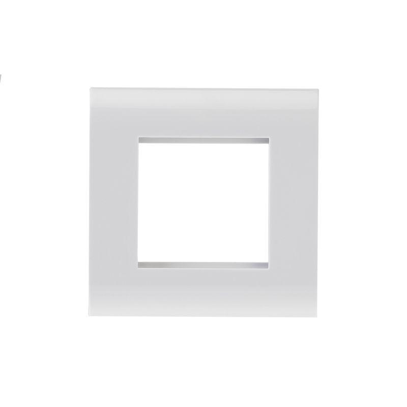 Панель лицевая 80х80 для модуля Mosaic пластик. суппорт Rexant 03-0131