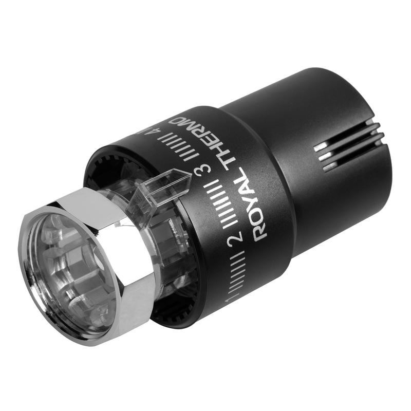 Термоголовка жидкостная М30х1.5 черн. Royal Thermo НС-1488979