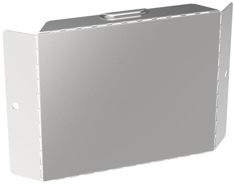 Крышка для угла вертикал. внешн. 90град. 80х150 0.6мм ESCA 3 IEK ES3-PVD-90-080-150-06