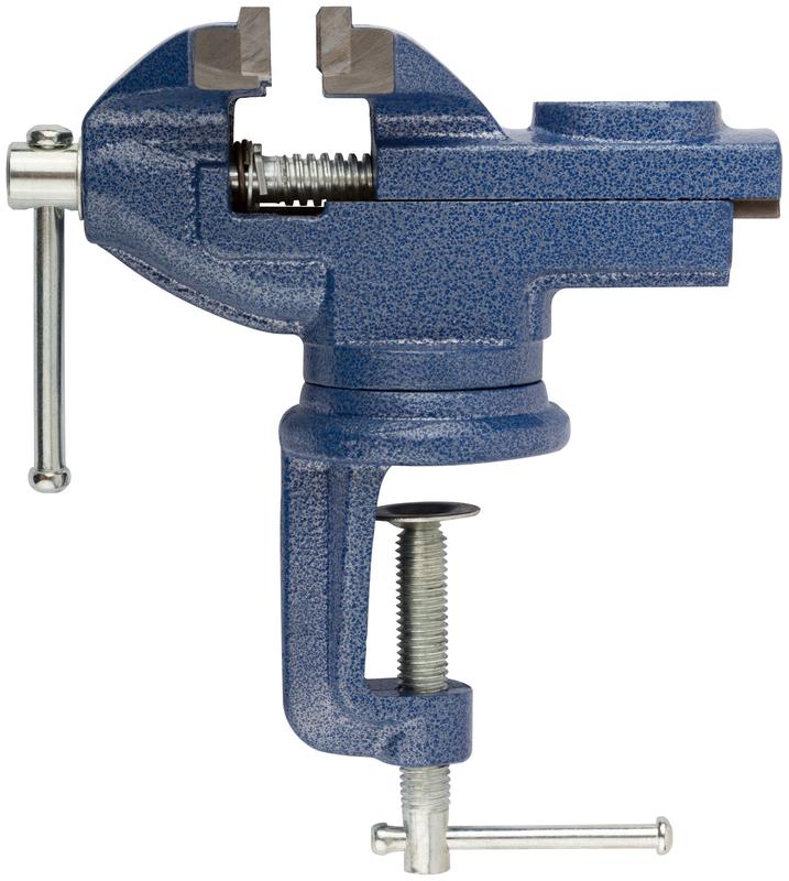 Тиски настольные поворотные усилен. 65мм ( 1.7кг ) FIT 59506