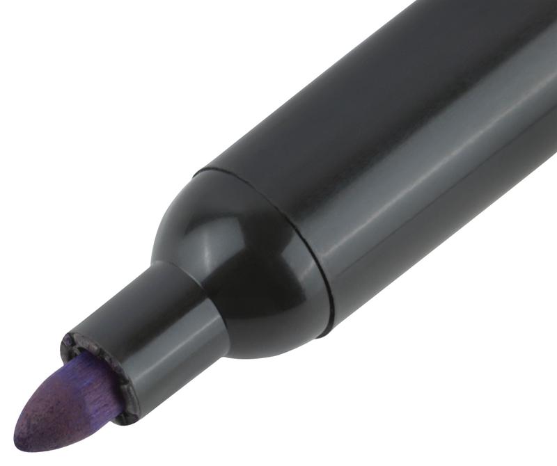 Маркер перманентный строительный син. MOS 04366М