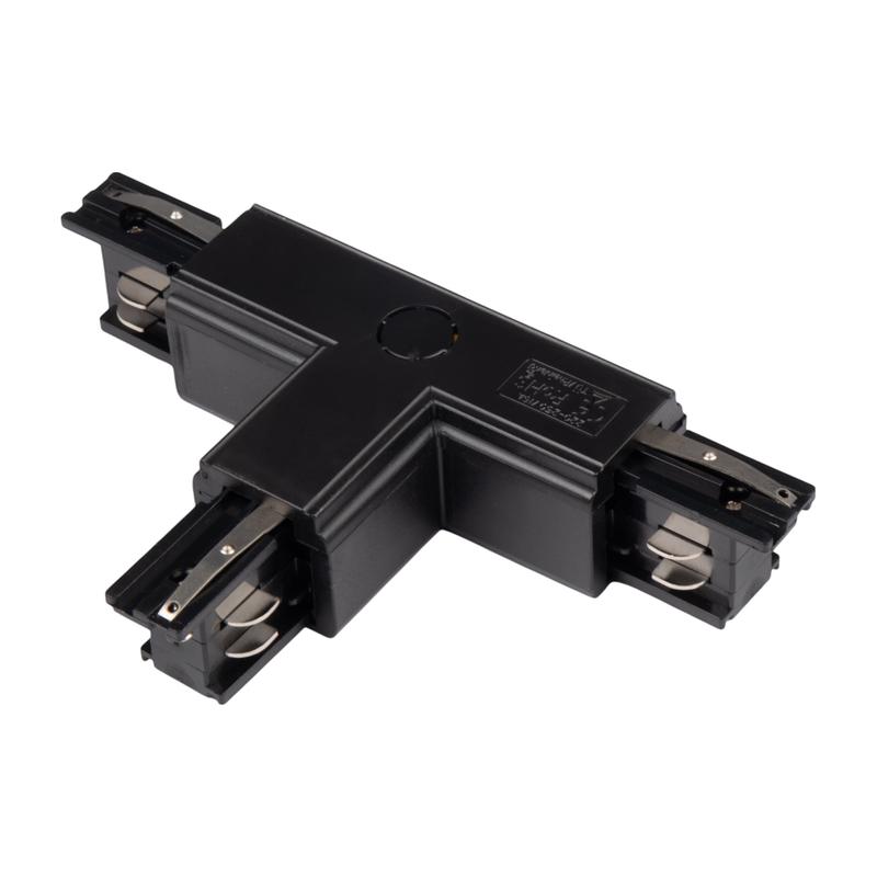 Аксессуар к шинопроводу трехфазному 3P PTR CT-BL L/OUT левый внешний Pro+ черн. JazzWay 5063150