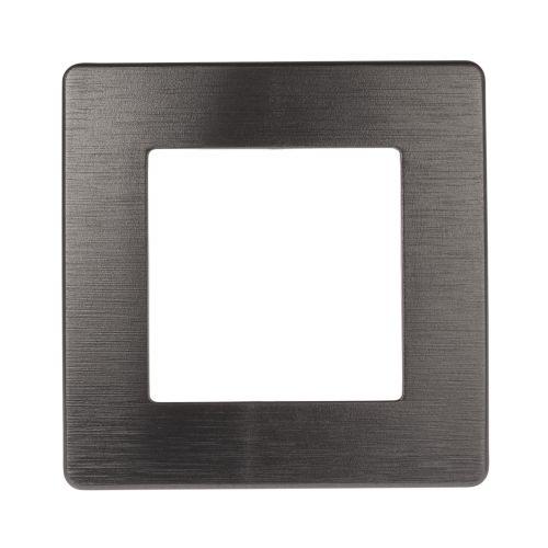 Рамка 1-м 12-5101-12 сатин графит Эра Б0052505