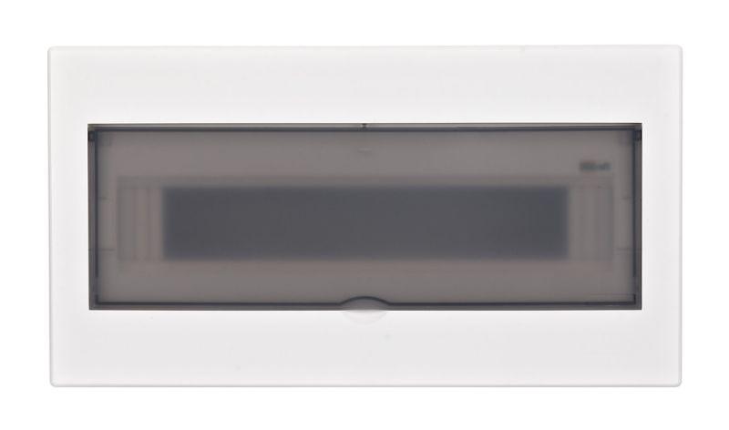 Корпус встраиваемый дв. 1 ряд 17 мод. IP41 ЩРВ-М прозр. DEKraft 31074DEK