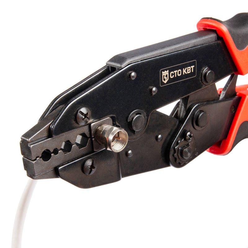 Пресс-клещи СТО-08 ПРОФИ КВТ 90754