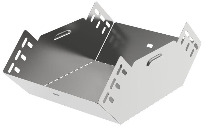 Угол вертикальный внутр. 90град. 100х200 0.6мм ESCA 3 IEK ES3-PN-90-100-200-06