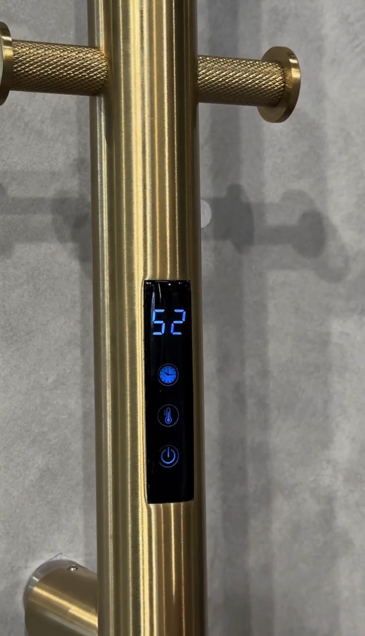 Полотенцесушитель электрический Uno MATT GOLD