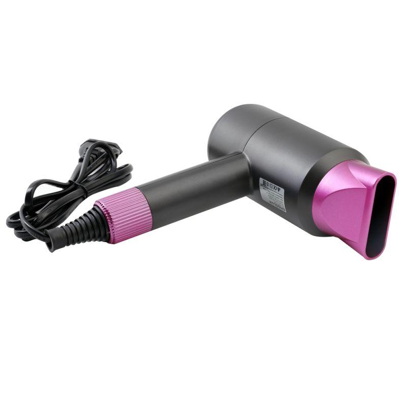 Фен 1200 Вт 220-240В ELX-HD09-C08 сер./роз. Ergolux 15207