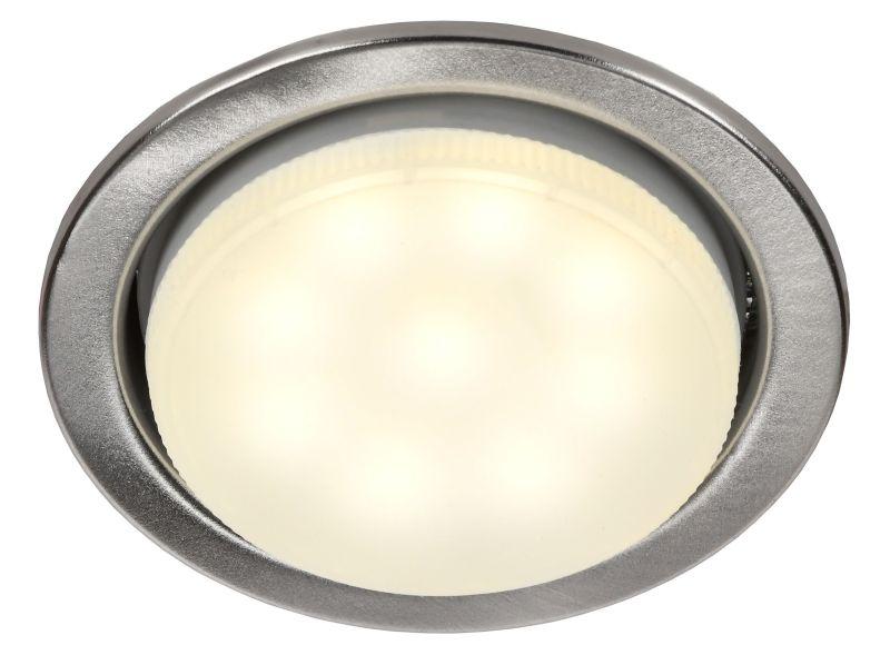 Светильник точечный GX53 встраив. матов. хром. IEK LUVB0-GX53-1-K27