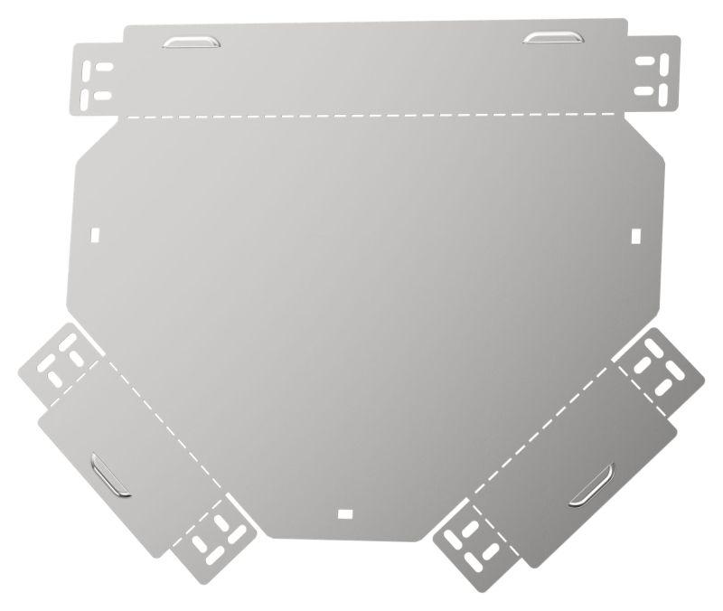 Разветвитель Т-образный 80х300 0.6мм ESCA 3 IEK ES3-RT-080-300-06