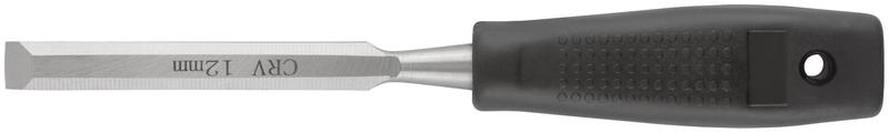 Стамеска CrV с пластиковой ручкой 12мм FIT 43112