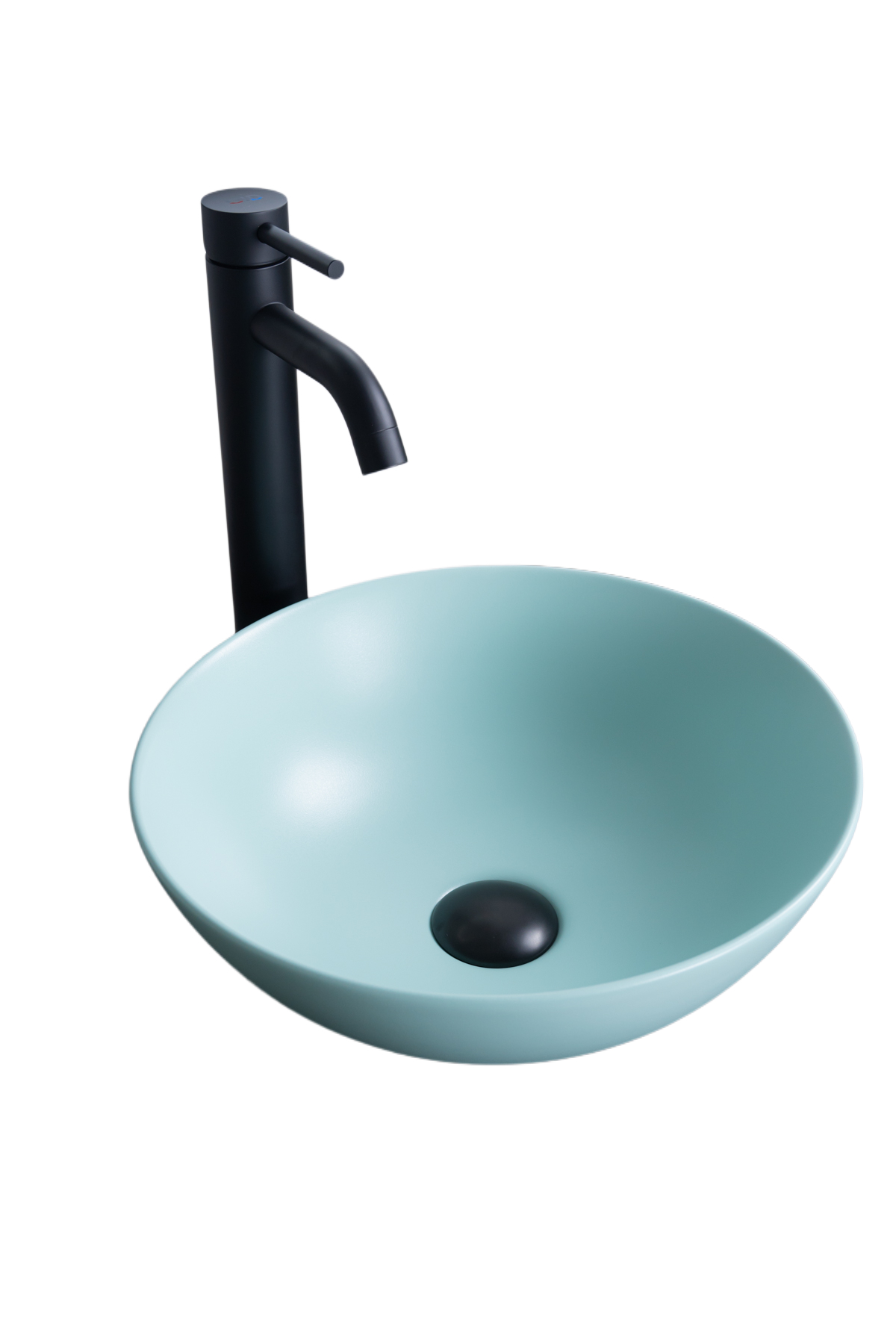 Раковина Gid 9081tifm 53402 накладная тиффани матовая 36x36x14