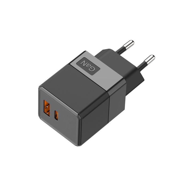 Устройство зарядное сетевое с двумя портами USB-A и USB-C 35Вт Rexant 18-2208