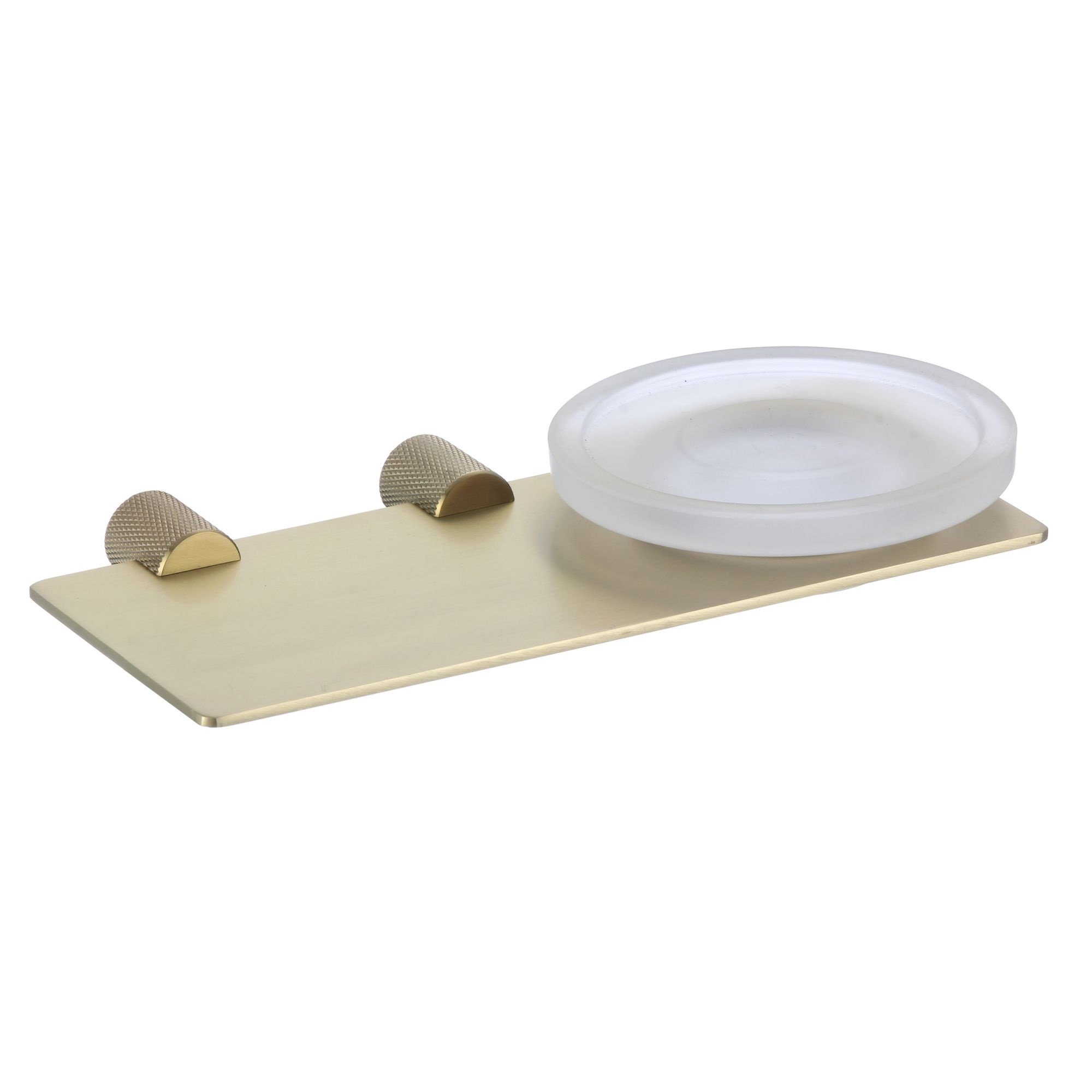 Мыльница Savol S-002159C, матовое золото