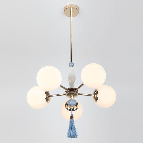 Люстра Cosmina 4147-305 40Вт 5хE14 дизайн Rivoli Б0066502