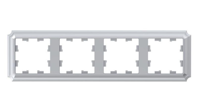 Рамка 4-м AtlasDesign Antique универс. алюм. SE ATN100304