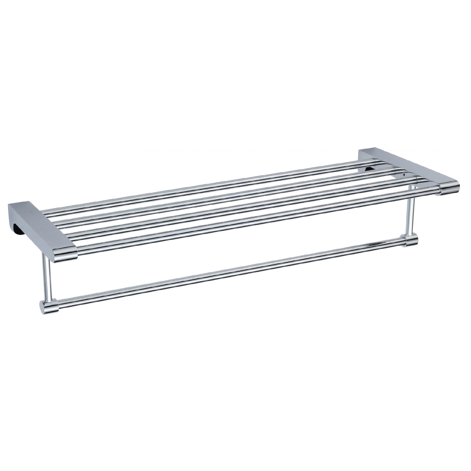 Полка для полотенец Savol S-607344, хром