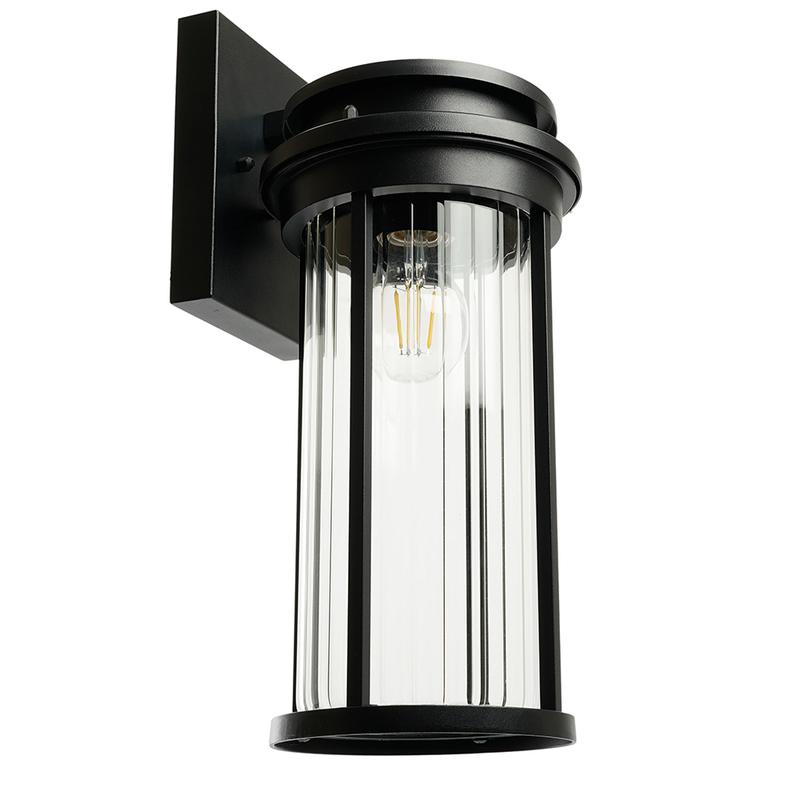 Светильник садово-парковый 40Вт 220-240В E27 черн. (на стену вниз) PL781 FERON 51838