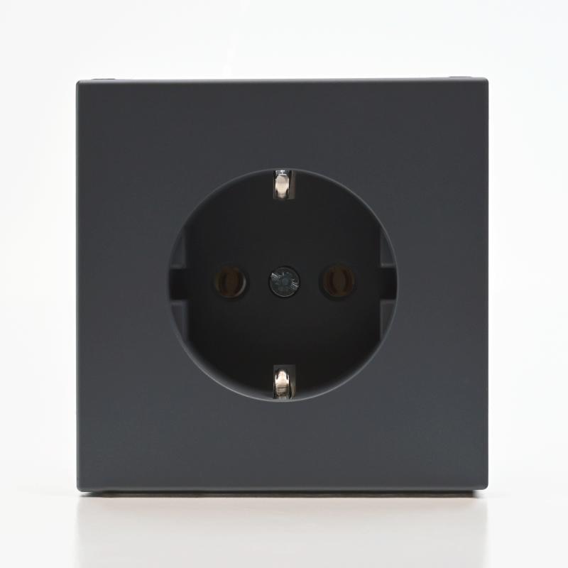 Розетка ArtGallery 16А с заземл. быстрозажим. клем. механизм грифель SE GAL000743S