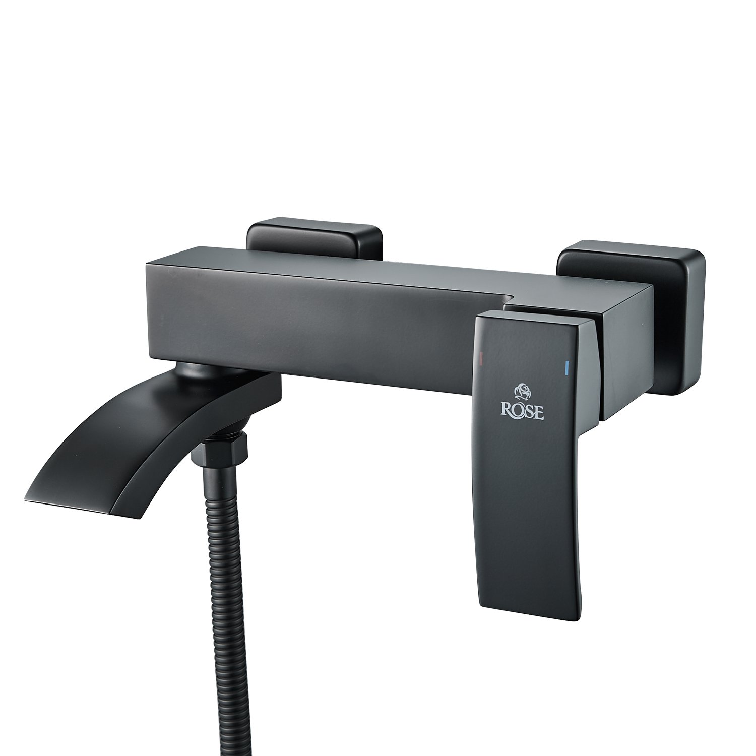 Смеситель для ванны Rose R1552H, черный