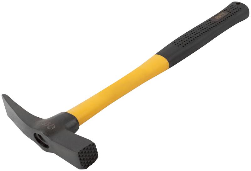 Молоток каменщика 600г фибергласовая усилен. ручка FIT 44540