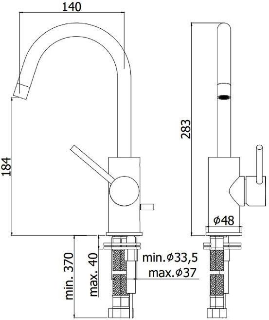 Смеситель для раковины Paffoni Light LIG078ROSE