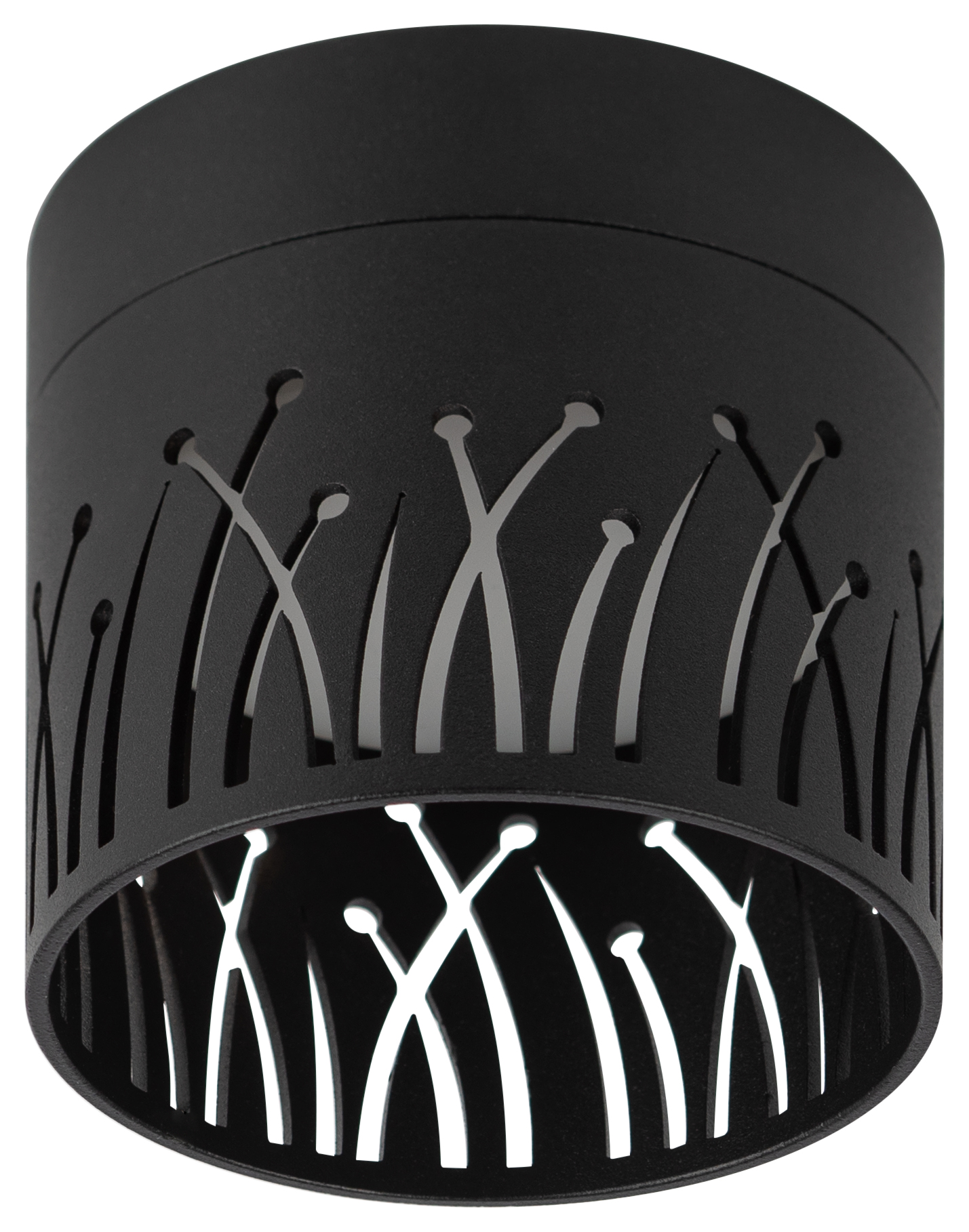 Светильник настенно-потолочный спот OL54 BK под лампу GX53 черный IP20