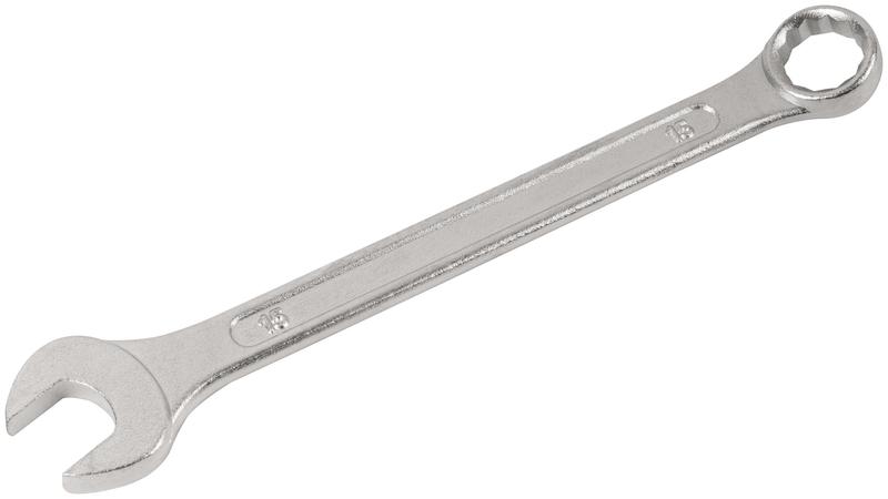 Ключ комбинированный "Хард" хромированное покрытие 15мм FIT 63145