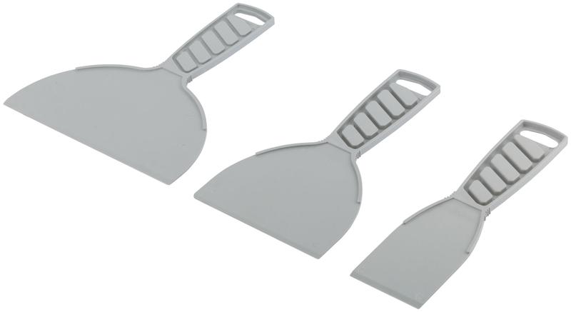 Набор шпателей 50; 100; 150мм пластик. (3 предмета) КУРС 06765