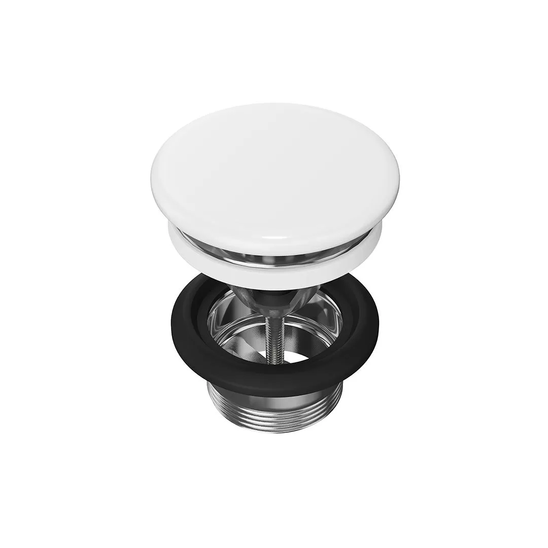 Донный клапан клик-клак с керамической крышкой