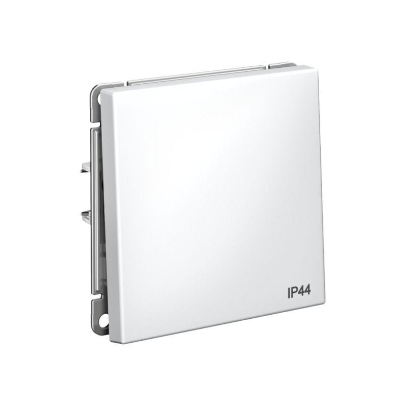 Переключатель 1-кл. ArtGallery IP44 10AX быстрозажим. клем. механизм бел. SE GAL440161S