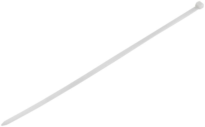 Хомут для проводов 7.6х400мм нейлон. бел. (уп.100шт) FIT 60382