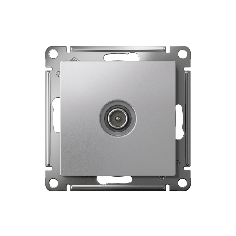 Розетка телевизионная оконечная TV AtlasDesign 1дБ механизм алюм. SE ATN000391