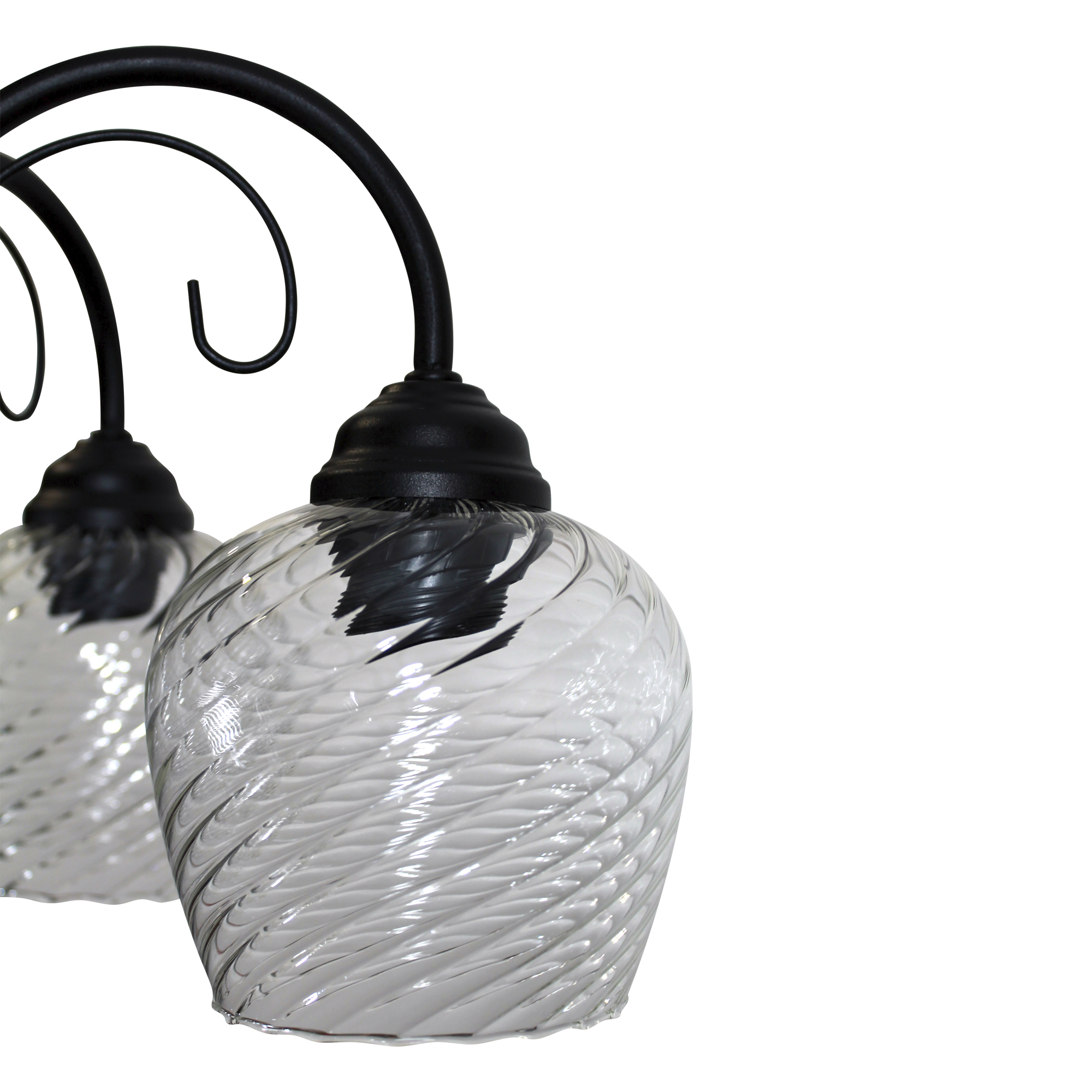 Светильник Берта 151 черн.муар (Плафон 8270) НСБ 01-5х60-132 Е27 ИУ