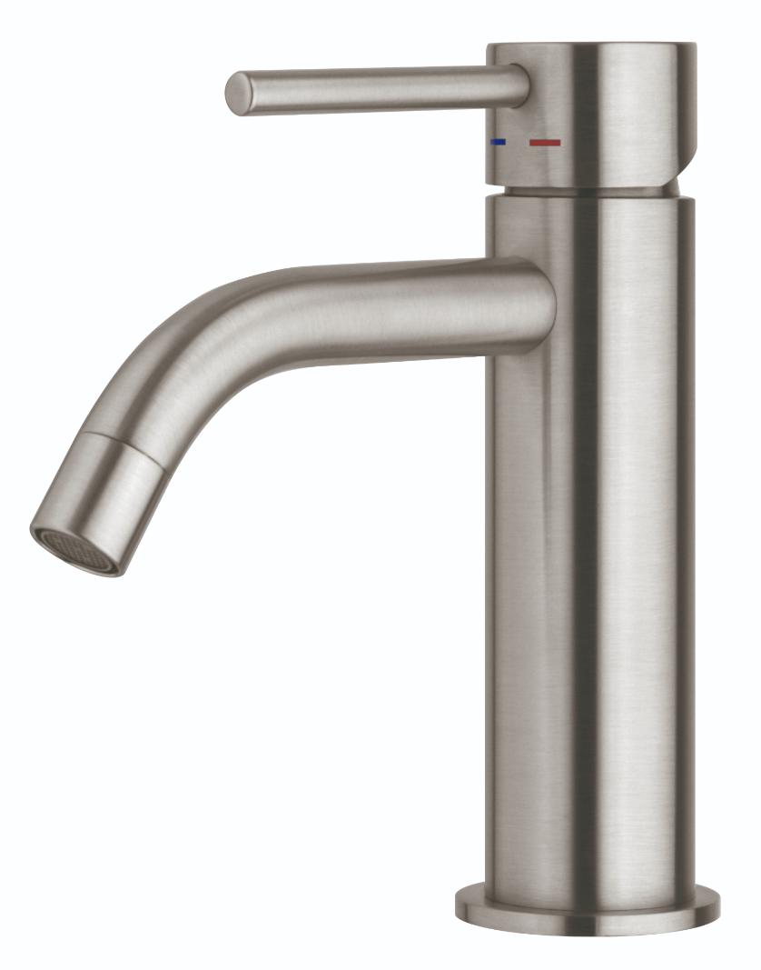 Смеситель для раковины Paffoni LIGHT LIG071ST Сталь