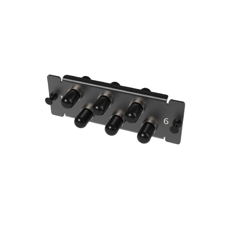 Планка адаптерная с установленными 6хST адаптерами 1U DKC RNAP6ST1U