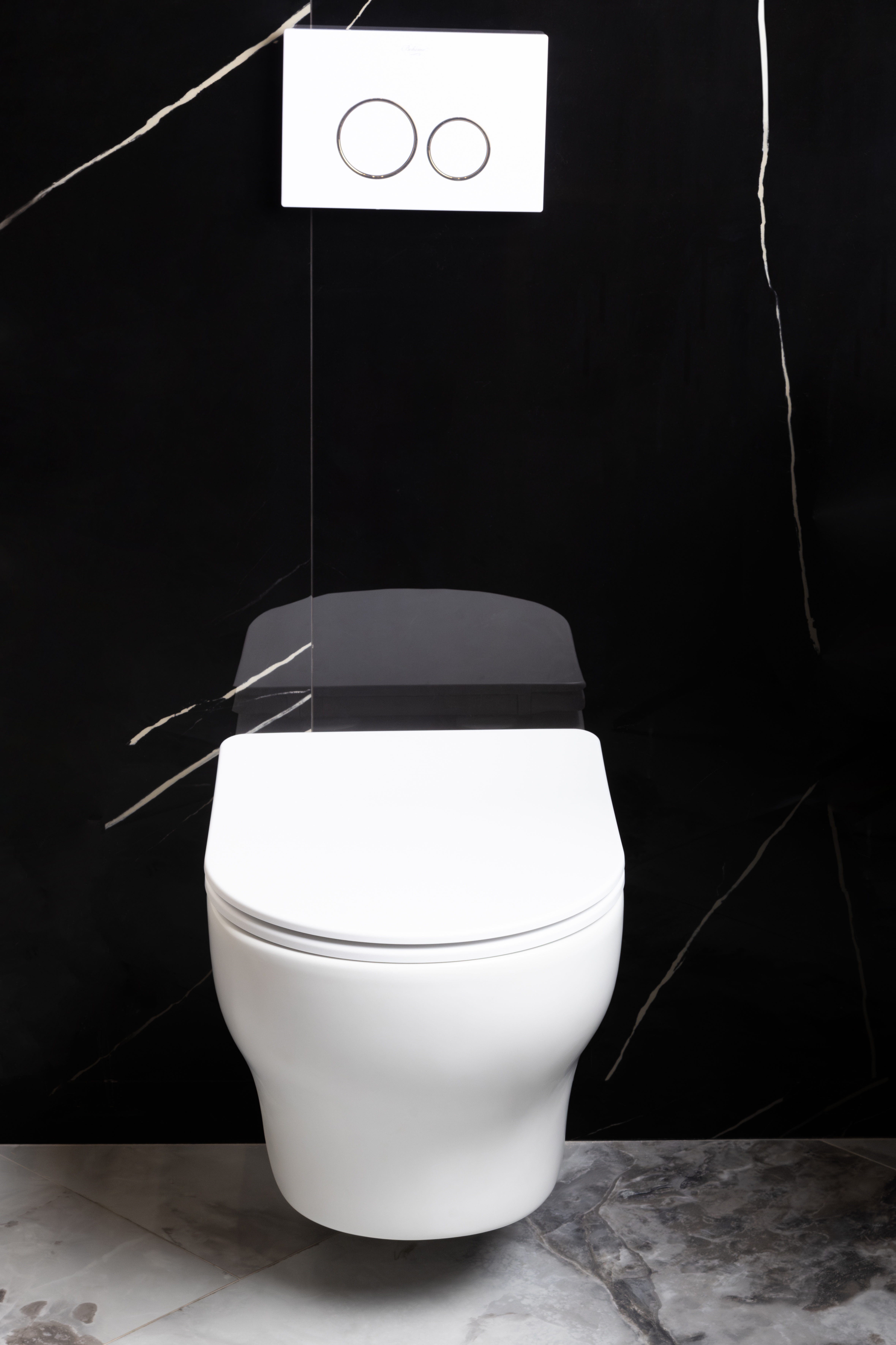 Биде подвесное FIORE Черный матовый