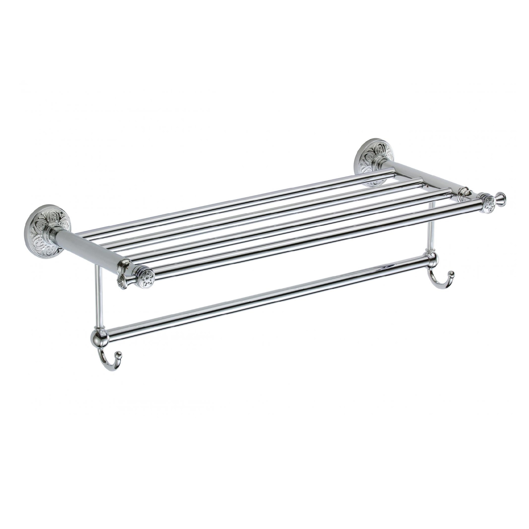 Полка для полотенец Savol S-005844A, хром
