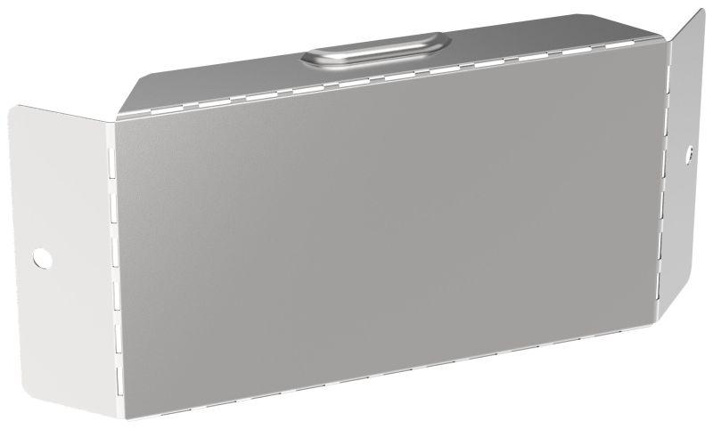 Крышка для угла вертикал. внешн. 90град. 80х100 0.6мм ESCA 3 IEK ES3-PVD-90-080-100-06