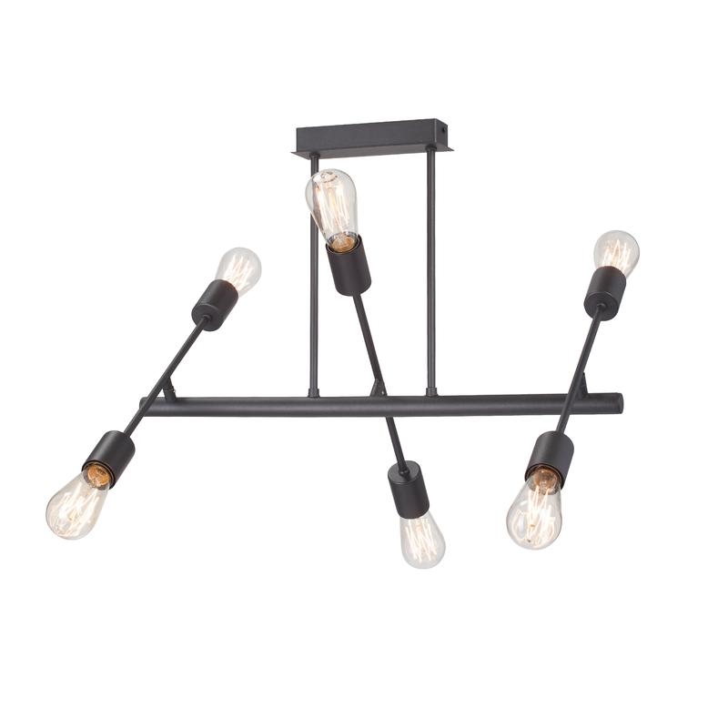 Люстра 6xE27 макс. 40Вт Vitaluce V3010-1/6PL