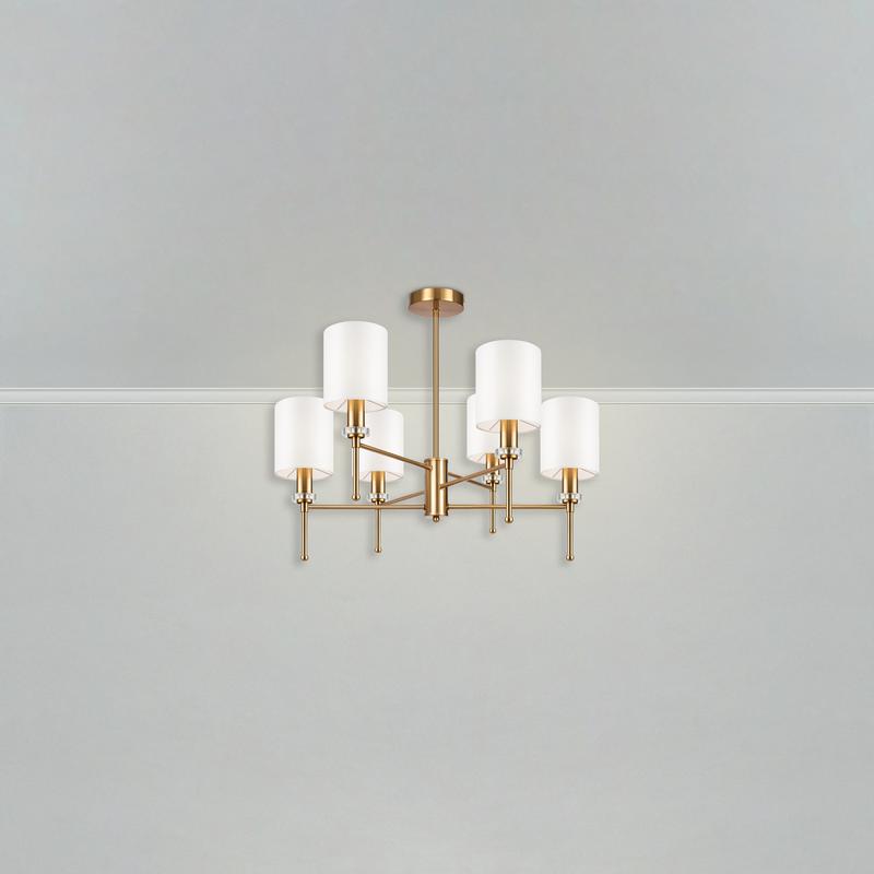 Светильник Dreamy 40Вт E14х6 IP20 подвесной Freya FR5265PL-06BS