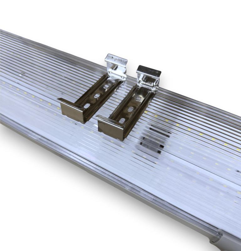 Светильник светодиодный ДСП 54Вт 220В 6000К IP65 5400лм 1260х100х40мм линейный KRASO LSP-54